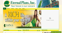 Desktop Screenshot of eternalplans.net.ph